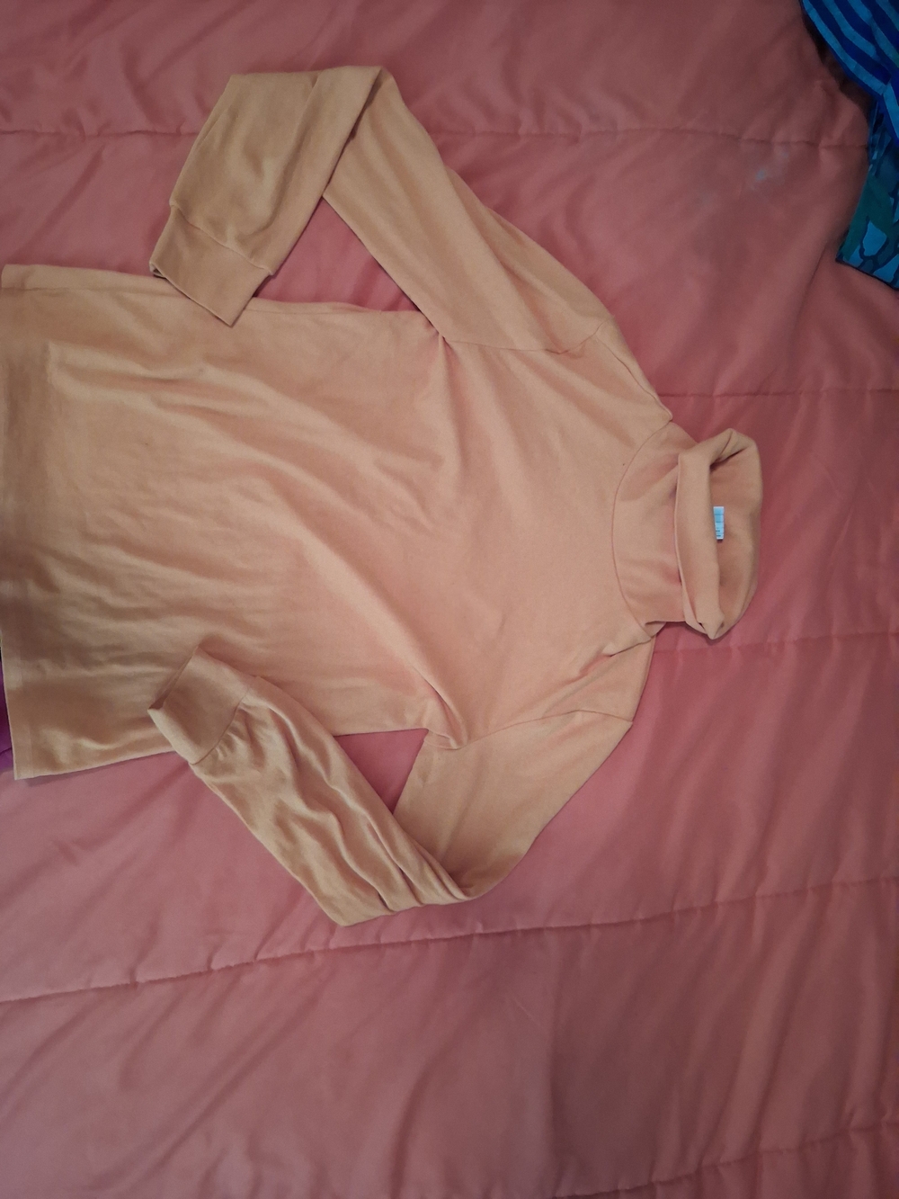 Velma Scooby Doo Costume Set Orange Turtleneck Red Skater Skirt Women L - Picture 3 of 5